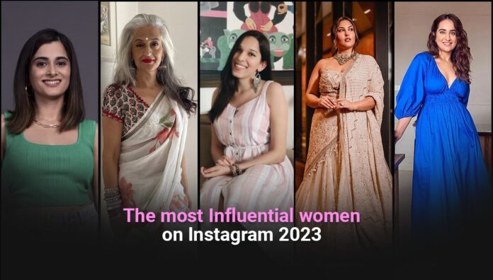 The most influential women on Instagram in 2023
